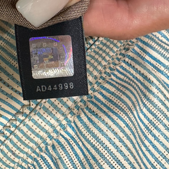 FENDI ZUCCA CHEF Perforated Leather - Picture 13 of 16